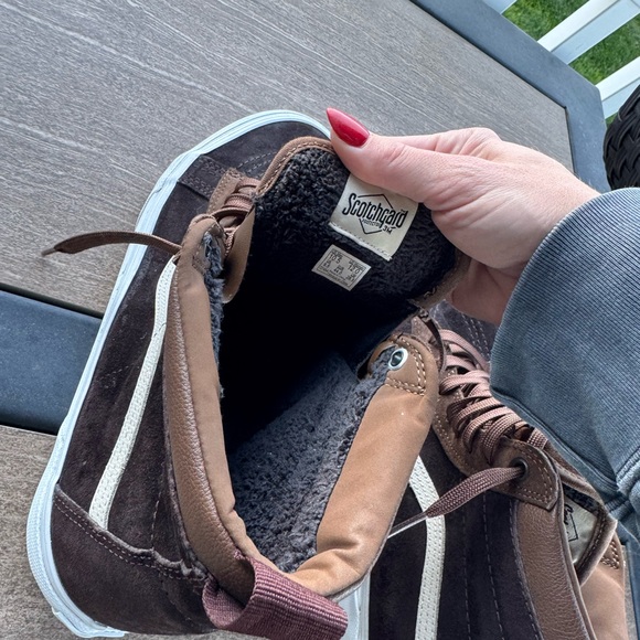 Vans Men’s Sk8-Hi Brown Suede High-Top Sneakers size 10.5 - Picture 7 of 8